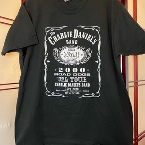 Vintage Charlie Daniels Concert Tees